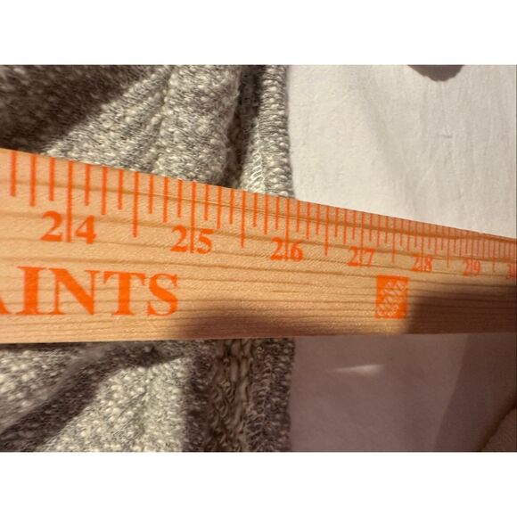 Faherty Women’s Kiki Poncho Hoodie Light Grey, size XL - Picture 10 of 10